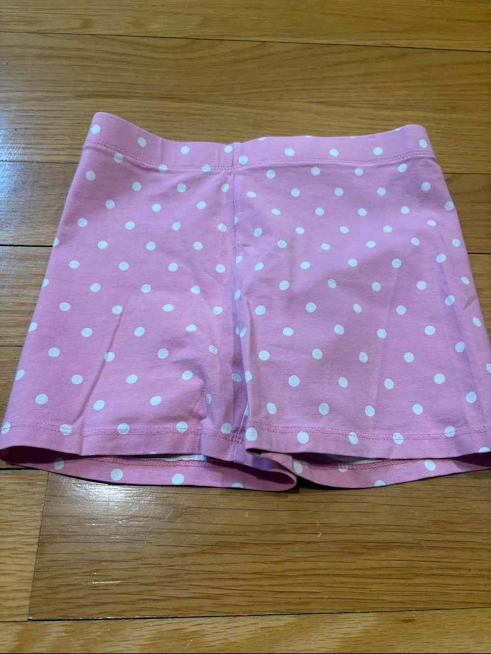 Boden Pink & White Polka Dot Girls' Shorts